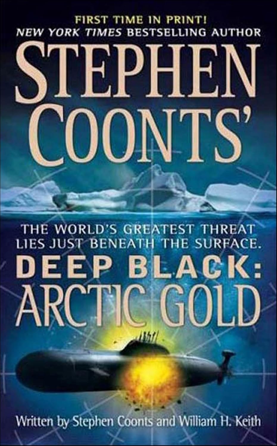Deep Black: Arctic Gold by Stephen Coonts book cover