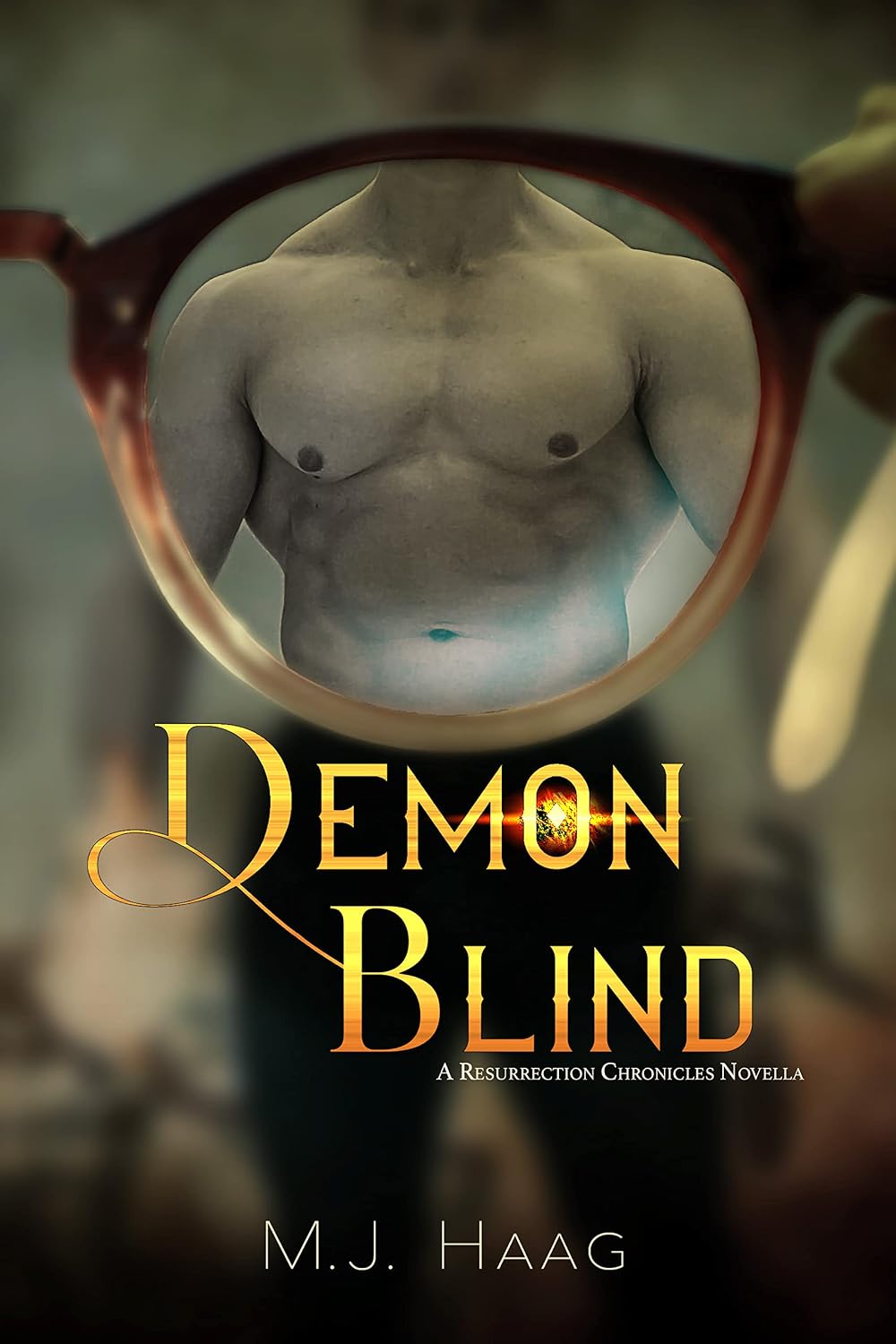 Demon Blind by M.J. Haag book cover