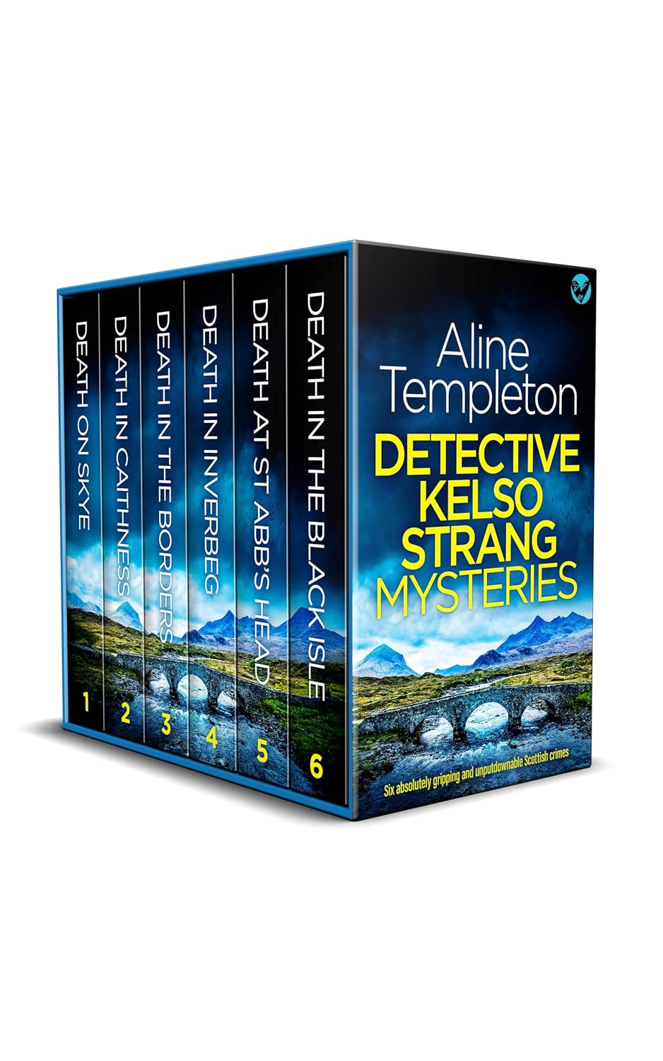 Detective Kelso Strang Mysteries by Aline Templeton book cover
