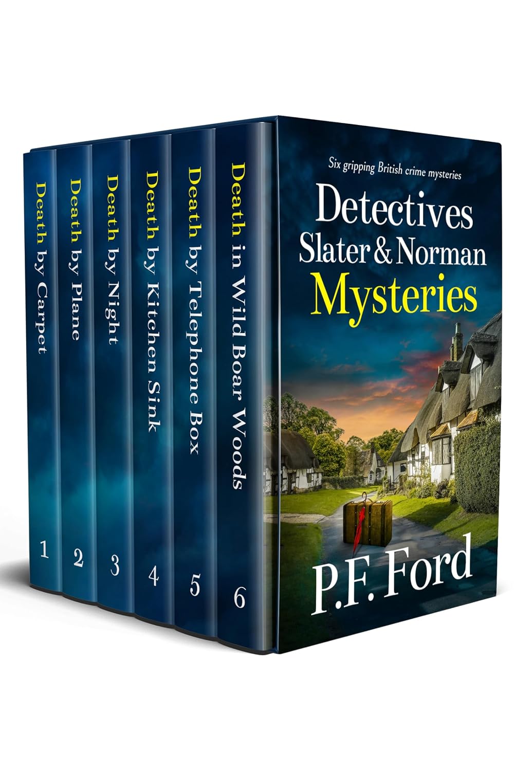Detectives Slater & Norman Mysteries by P.F. Ford book cover
