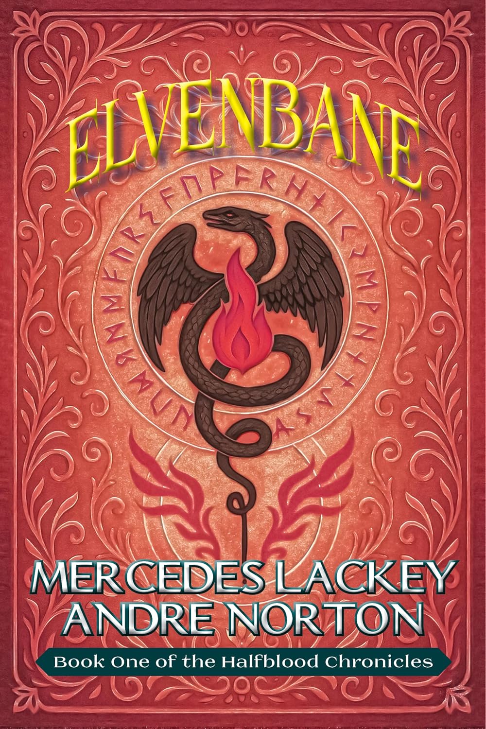 Elvenbane by Mercedes Lackey book cover