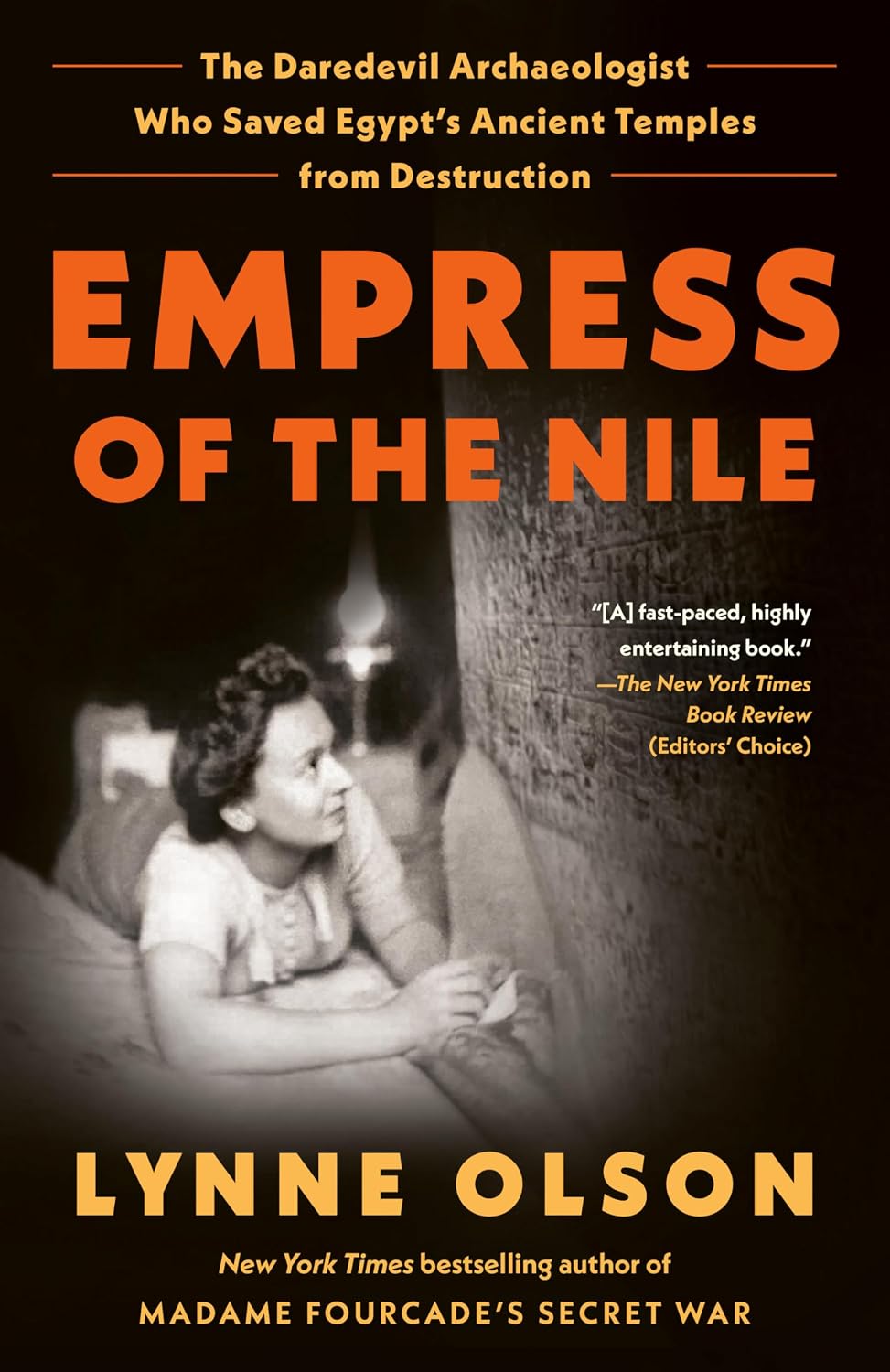 Empress of the Nile by Lynne Olson book cover