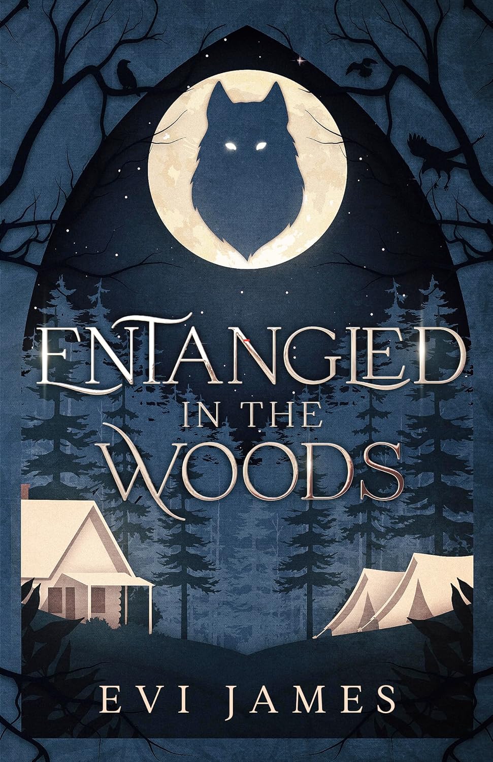 Entangled in the Woods by Evi  James book cover
