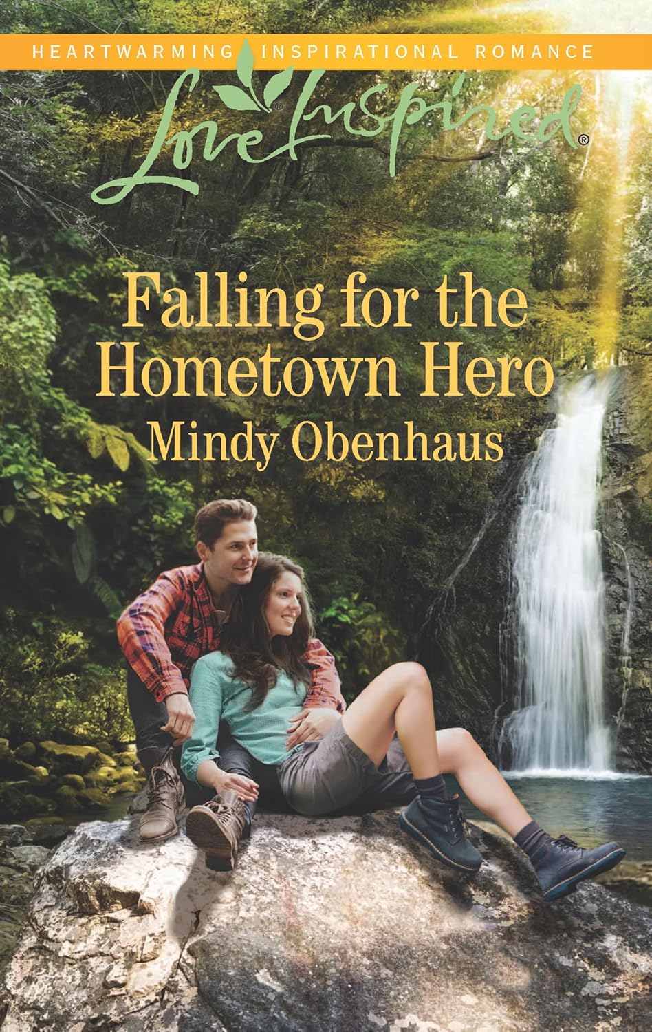 Falling for the Hometown Hero by Mindy Obenhaus book cover