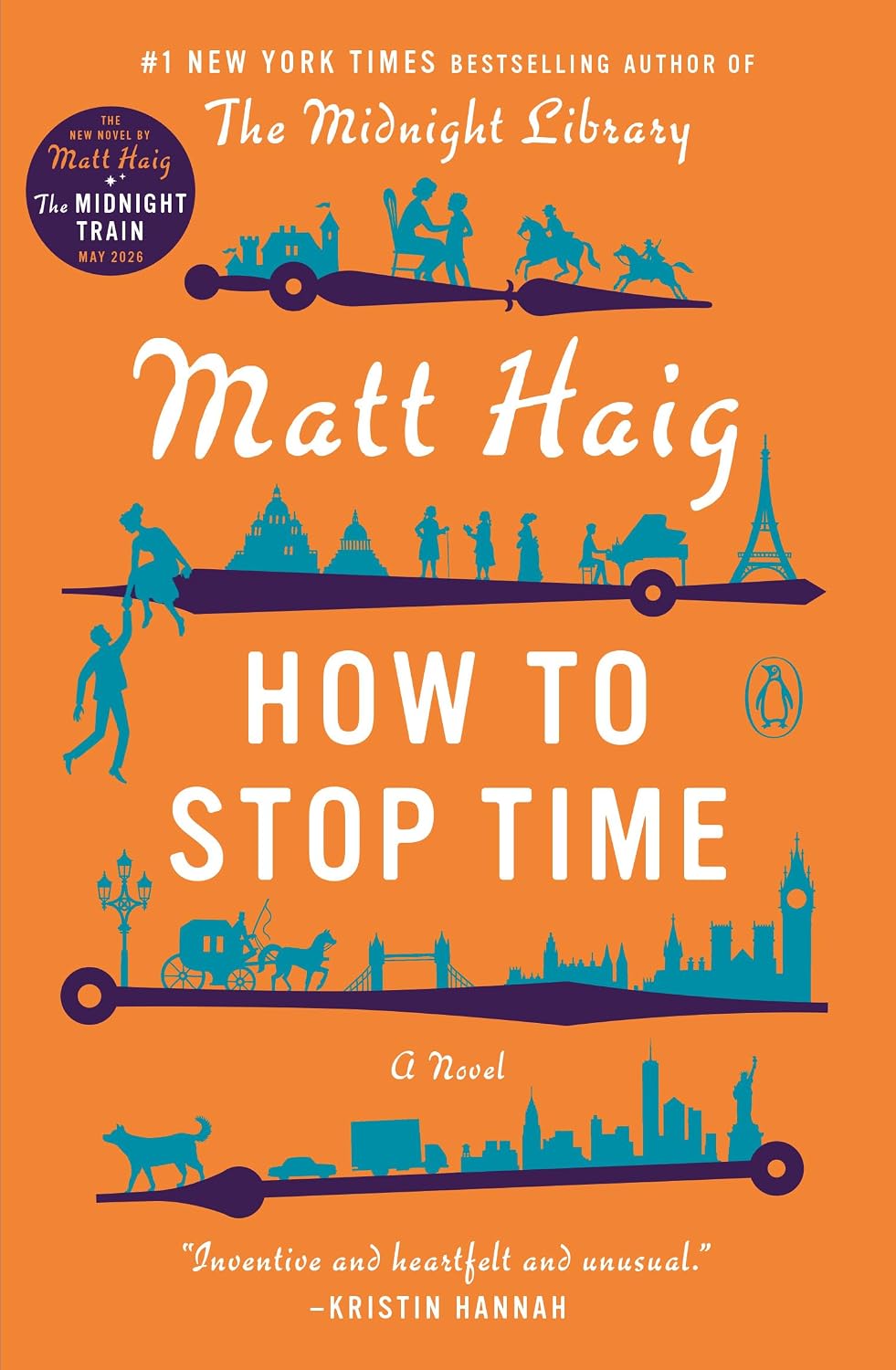 How to Stop Time by Matt Haig book cover