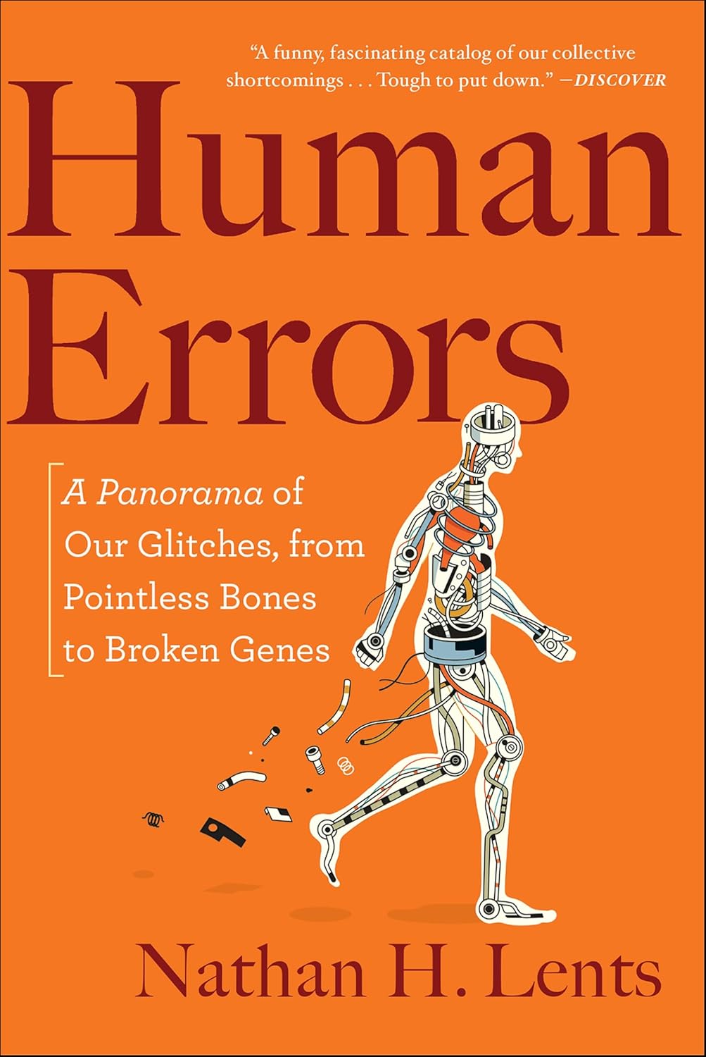 Human Errors by Nathan H. Lents book cover