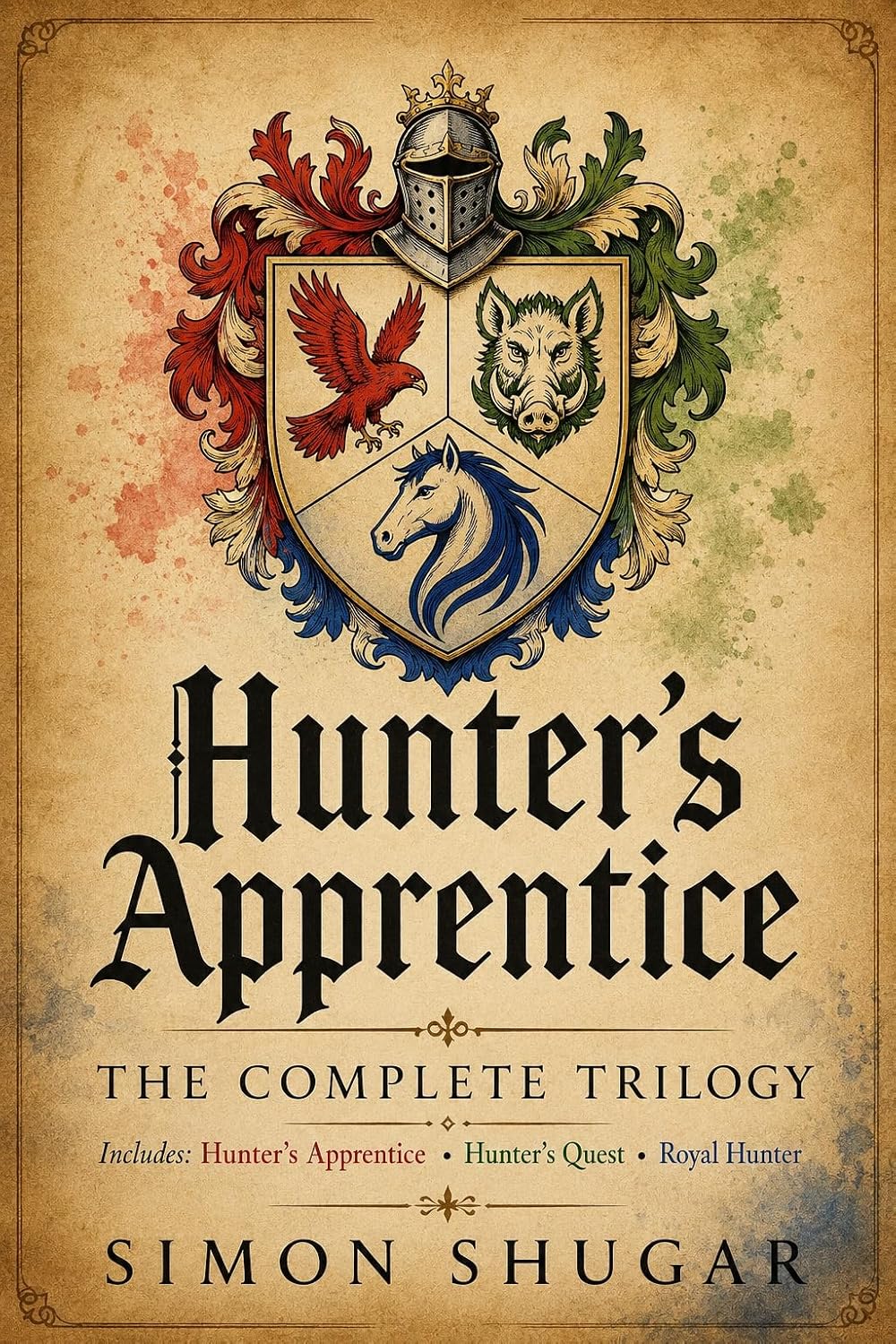 Hunter’s Apprentice (Complete Trilogy) by Simon Shugar book cover