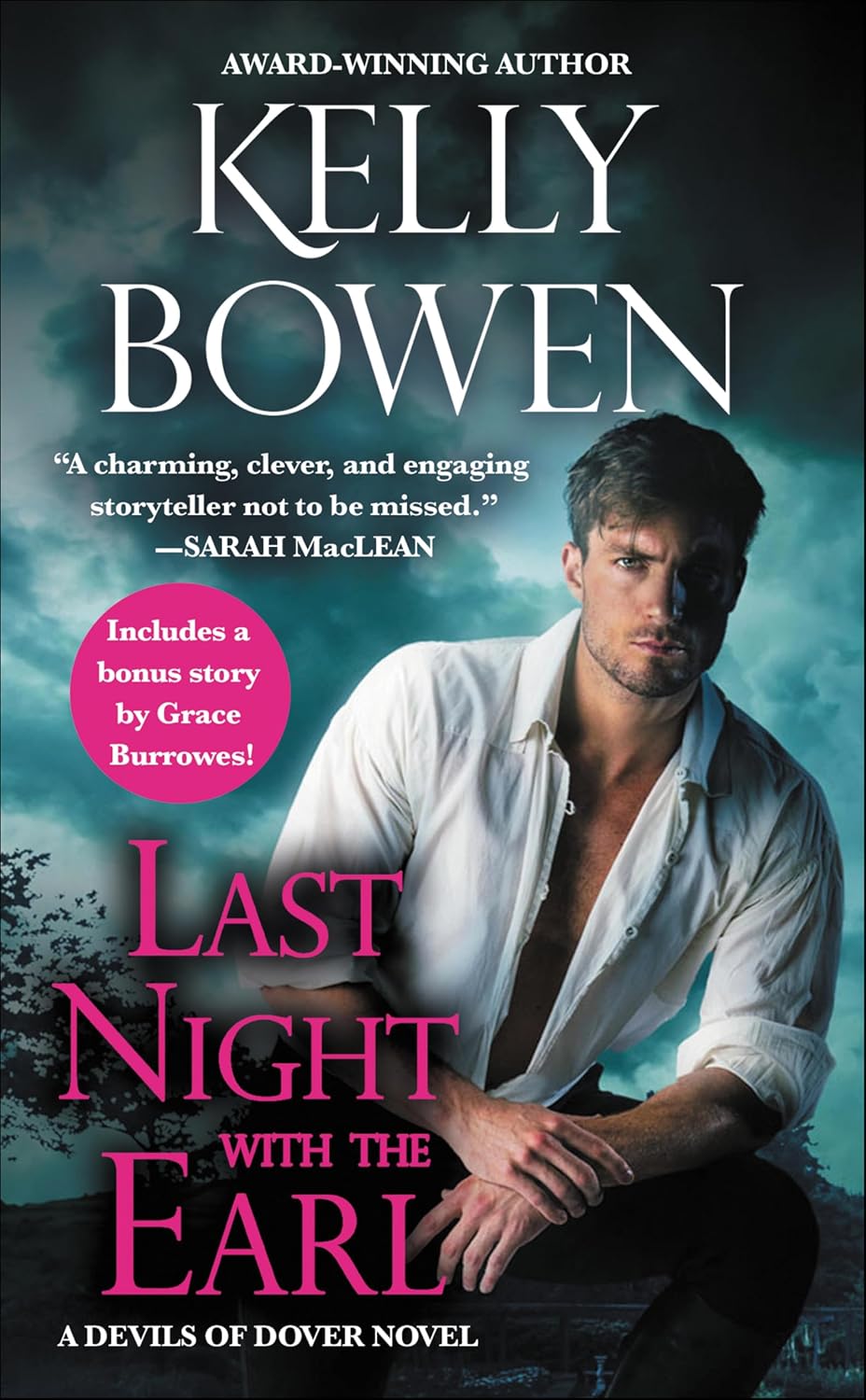 Last Night with the Earl by Kelly Bowen book cover