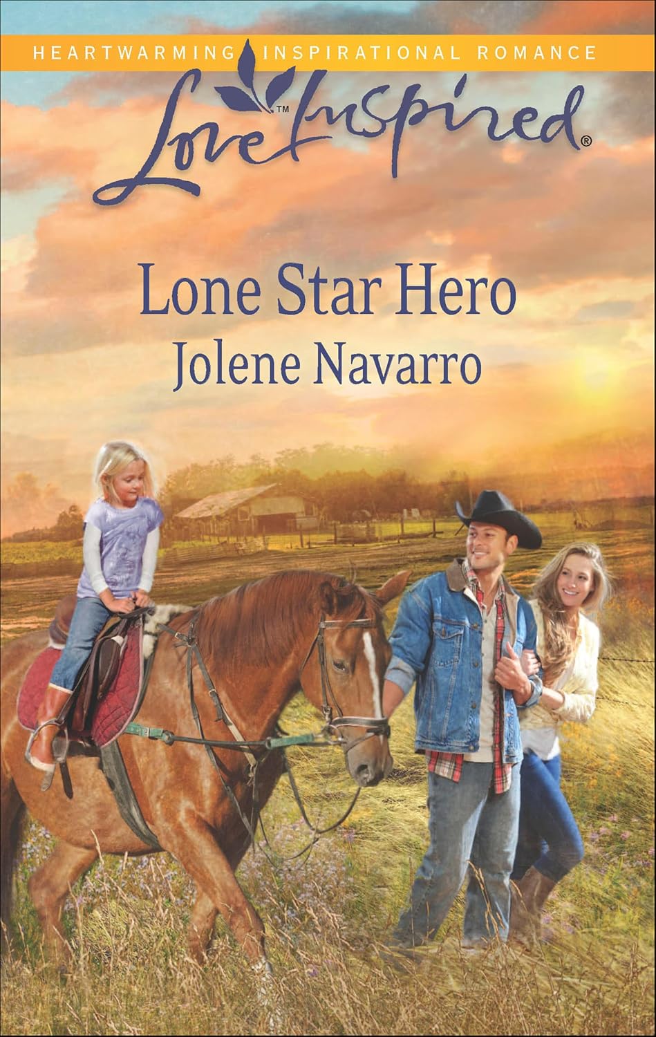 Lone Star Hero by Jolene Navarro book cover