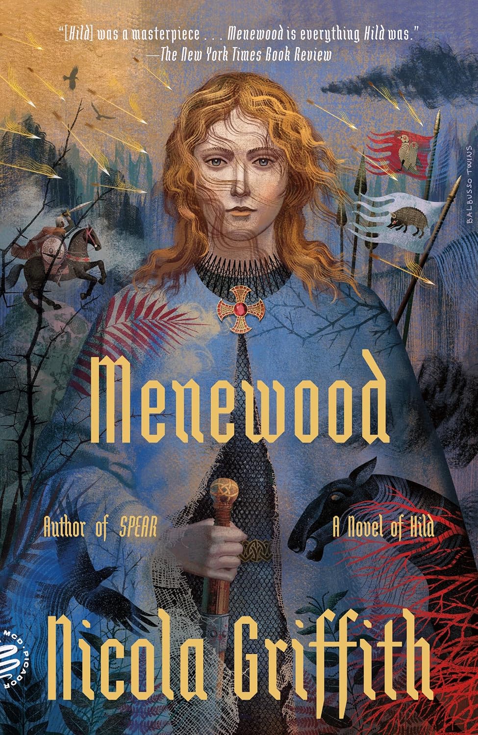 Menewood by Nicola Griffith book cover