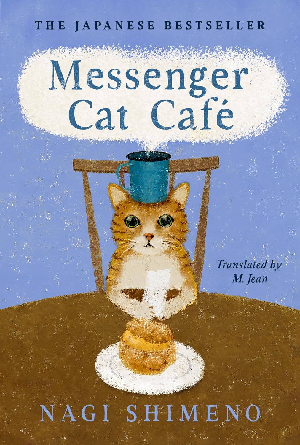 Messenger Cat Café by Nagi Shimeno book cover