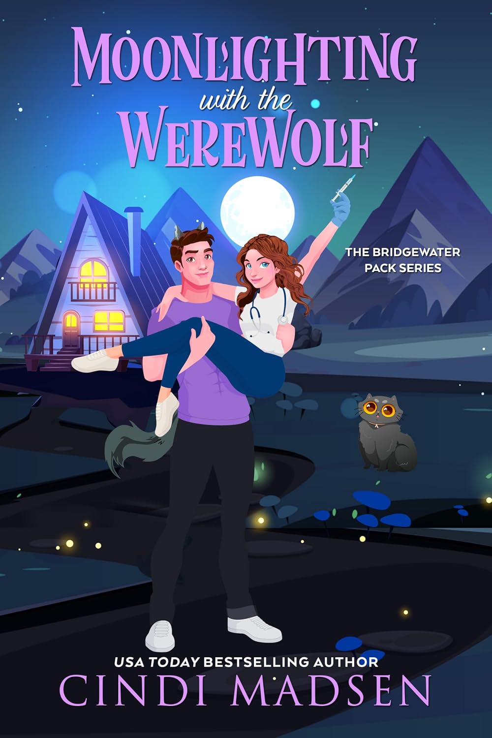 Moonlighting with the Werewolf by Cindi Madsen book cover