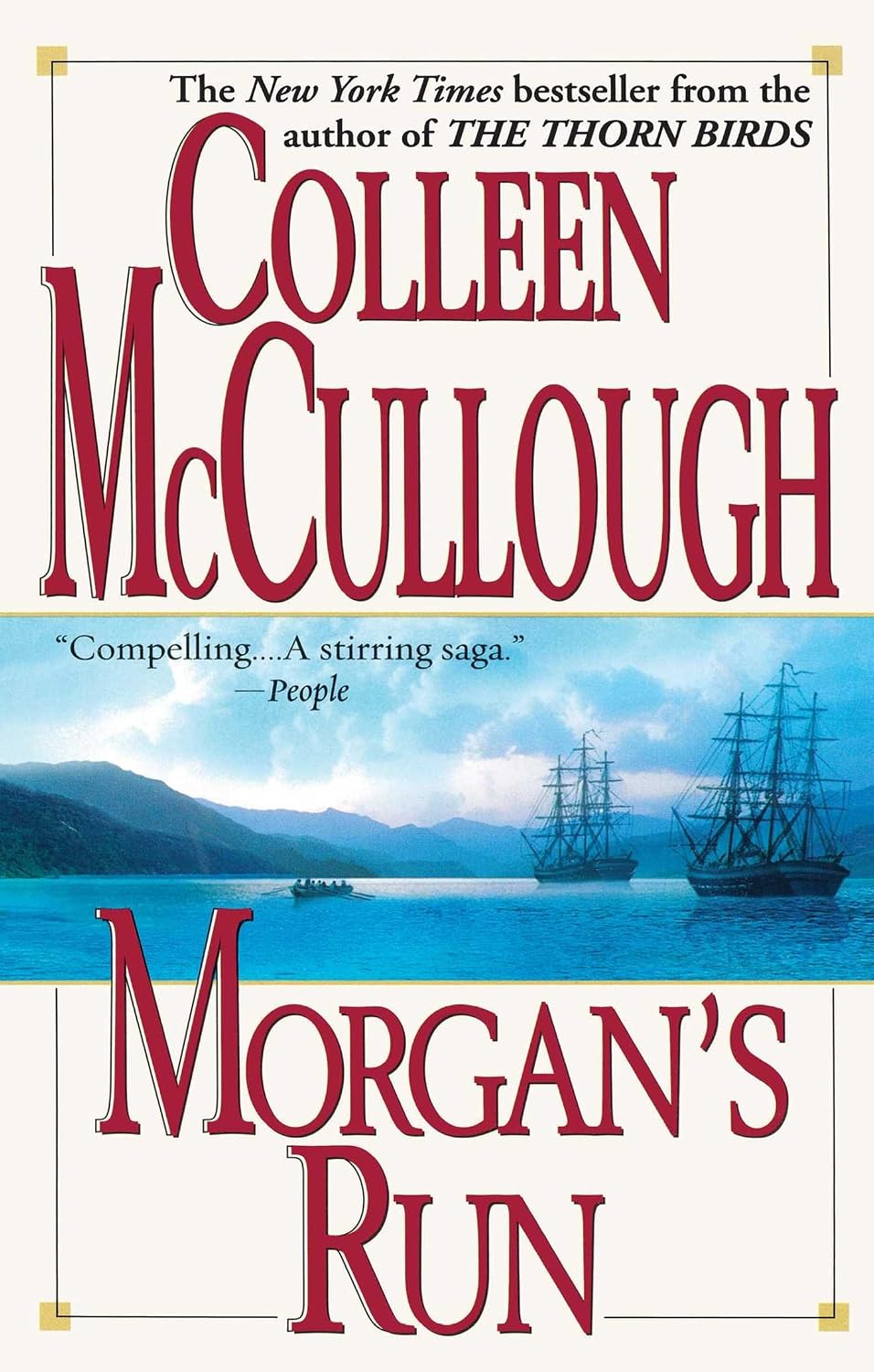 Morgan’s Run by Colleen McCullough book cover