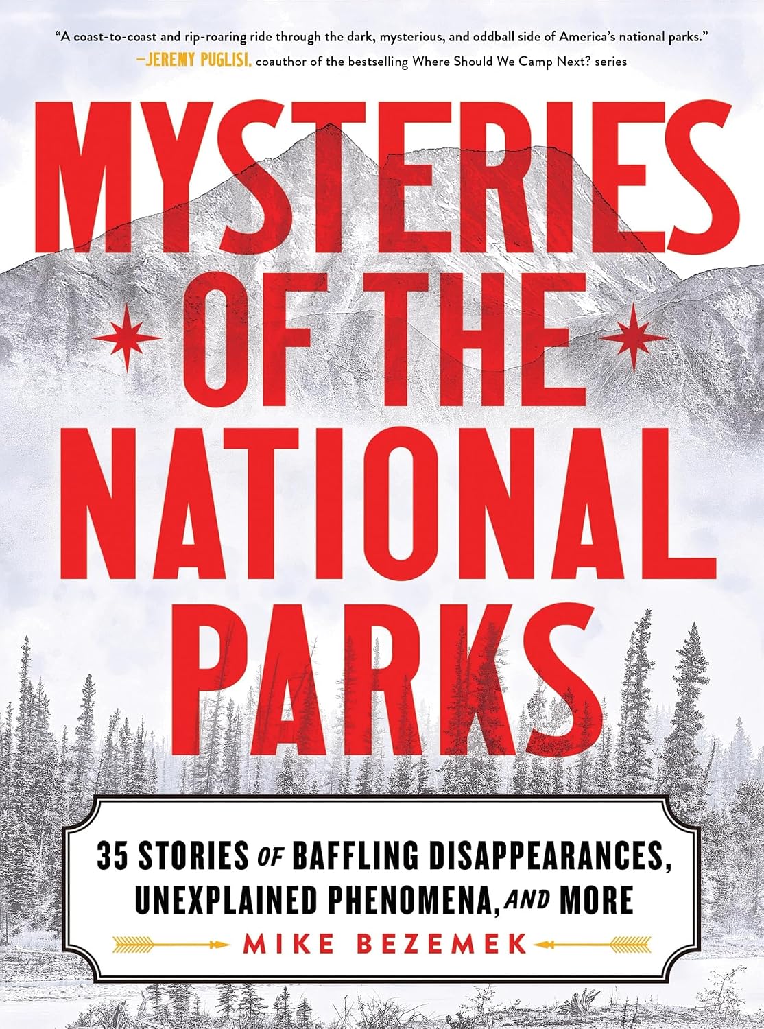 Mysteries of the National Parks by Mike Bezemek book cover