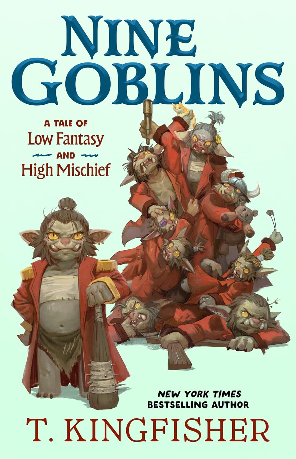 Nine Goblins by T. Kingfisher book cover