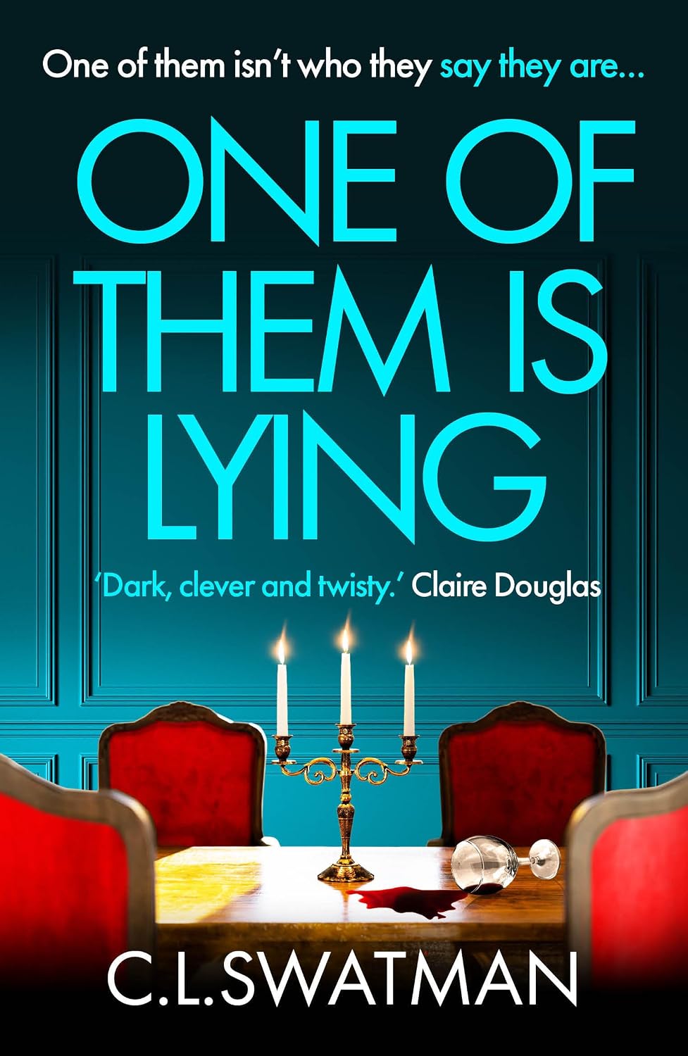 One of Them Is Lying by Clare Swatman book cover