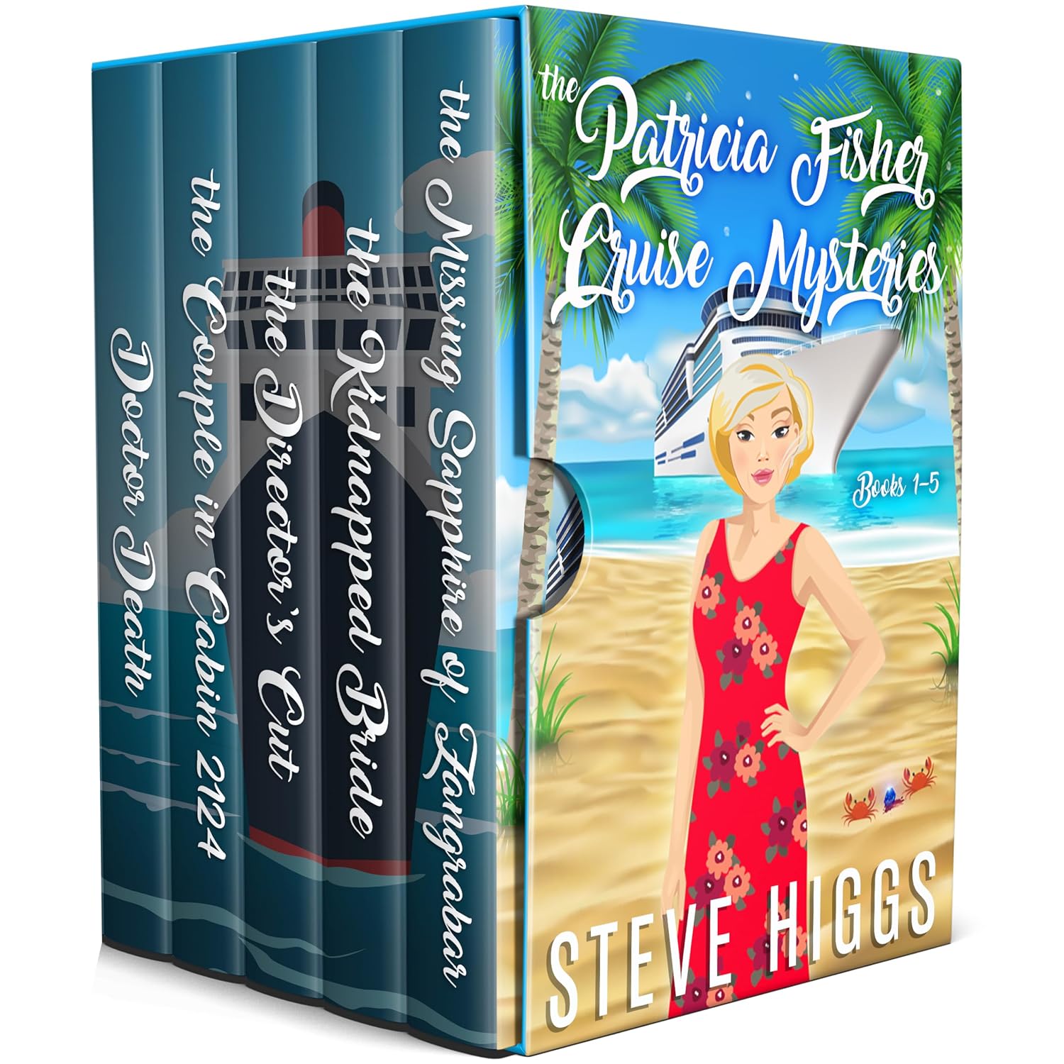 Patricia Fisher Cruise Mysteries (Books 1–4) by Steve Higgs book cover