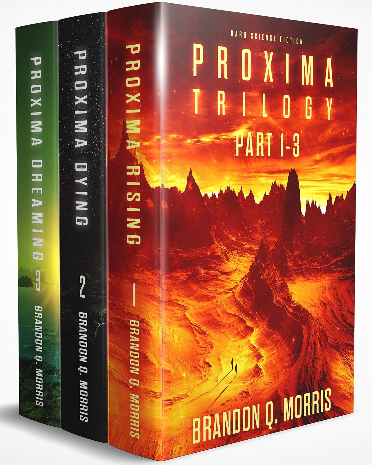 Proxima Trilogy (Part 1–3) by Brandon Q. Morris book cover