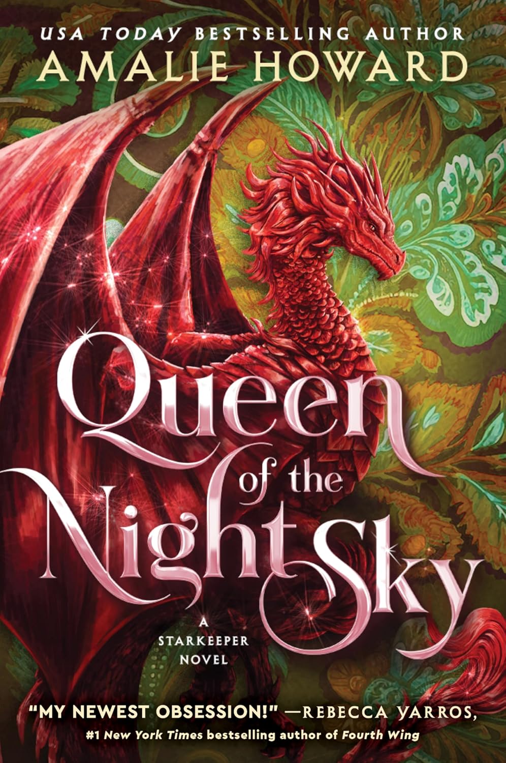 Queen of the Night Sky by Amalie Howard book cover