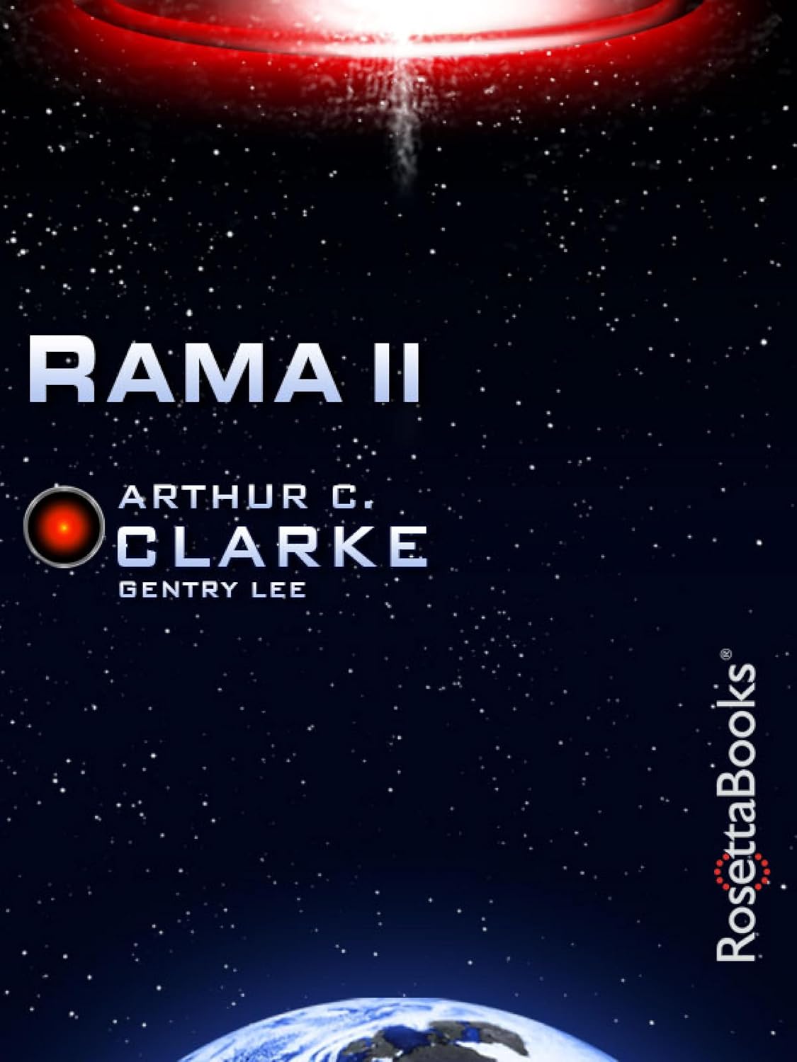 Rama II by Arthur C. Clarke book cover