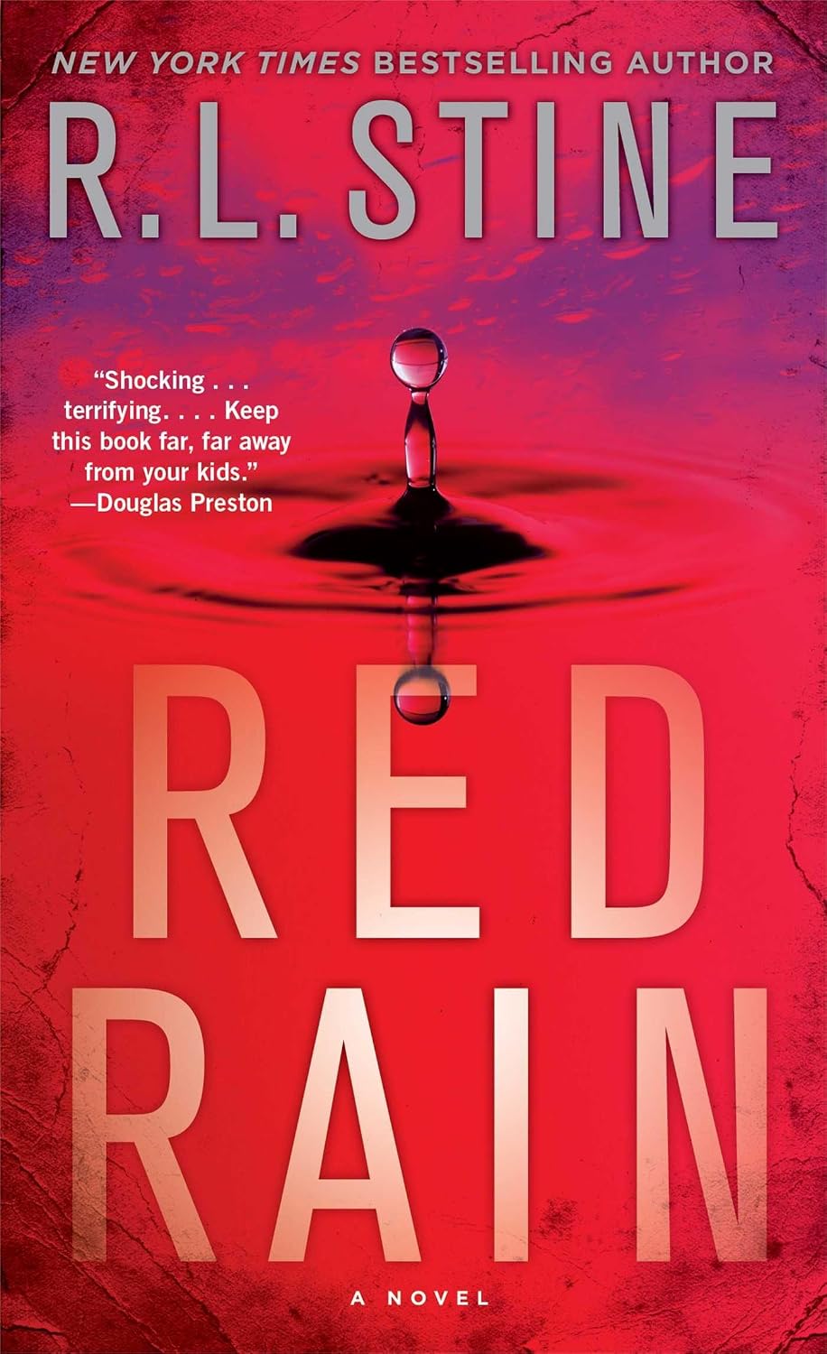 Red Rain by R.L. Stine book cover