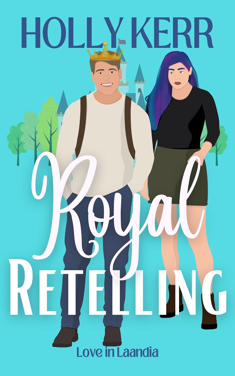 Royal Retelling by Holly Kerr book cover