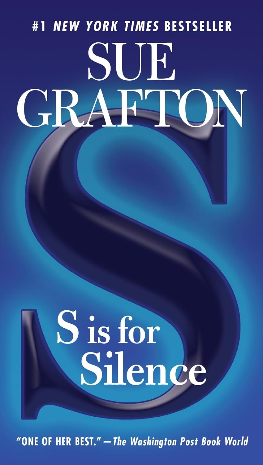 S Is for Silence by Sue Grafton book cover