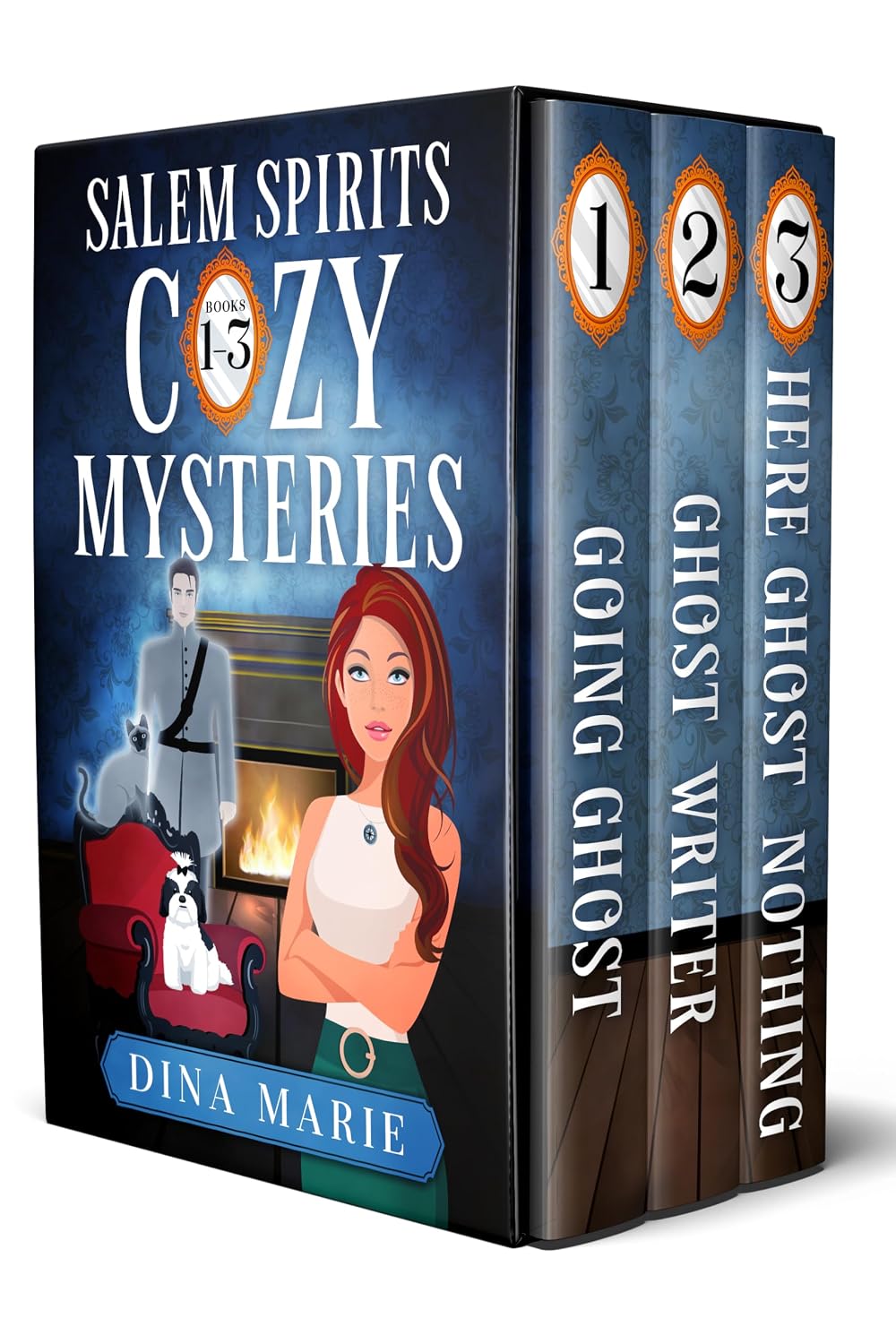 Salem Spirits Cozy Mysteries (Books 1–3) by Dina Marie book cover