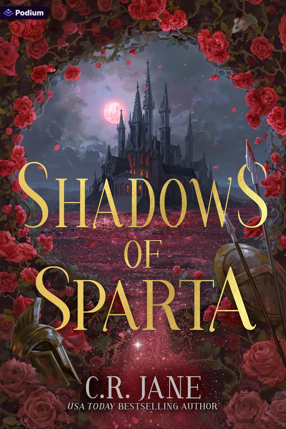 Shadows of Sparta by C.R. Jane book cover