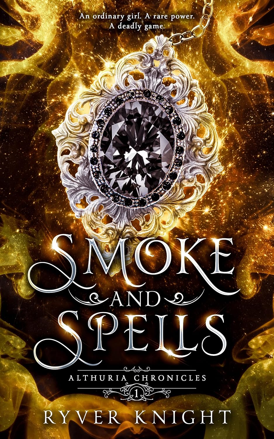 Smoke and Spells by Ryver Knight book cover