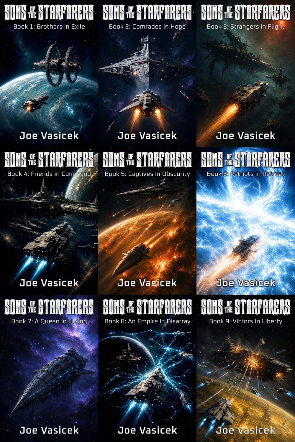 Sons of the Starfarers (Complete Series) by Joe Vasicek book cover