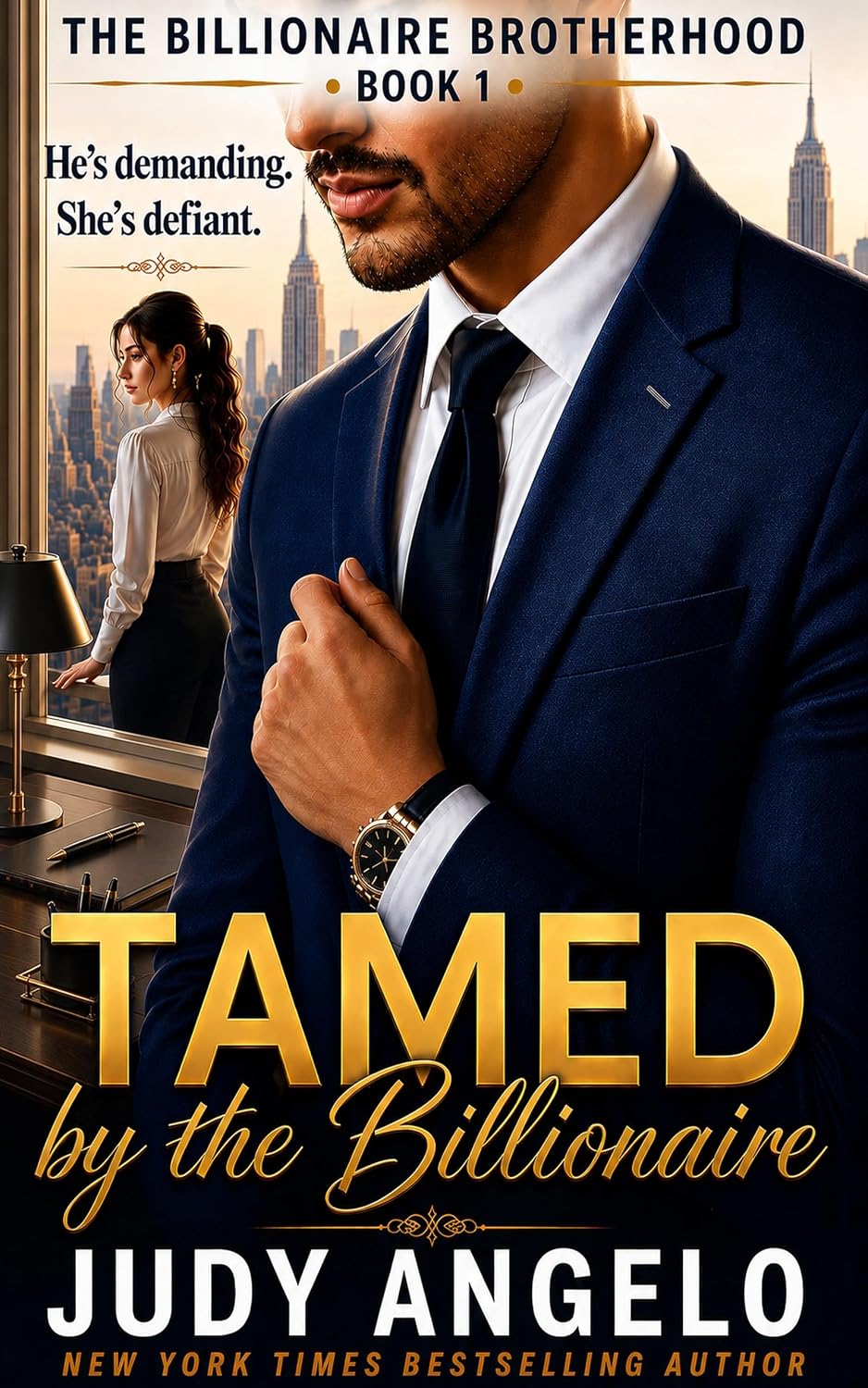 Tamed by the Billionaire by Judy Angelo book cover