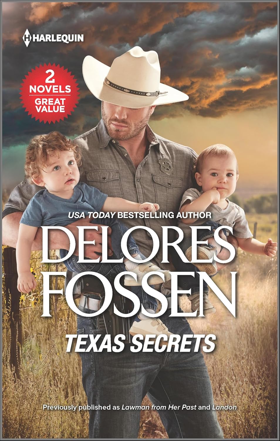 Texas Secrets by Delores Fossen book cover
