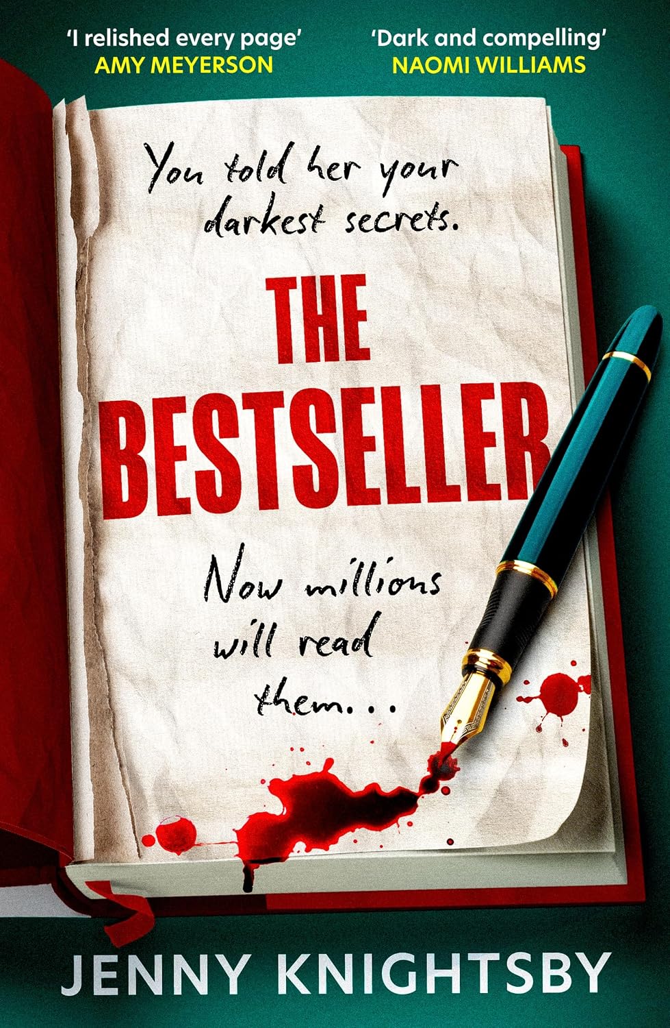 The Bestseller by Jenny Knightsby book cover