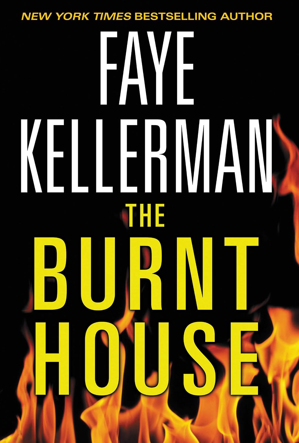The Burnt House by Faye Kellerman book cover