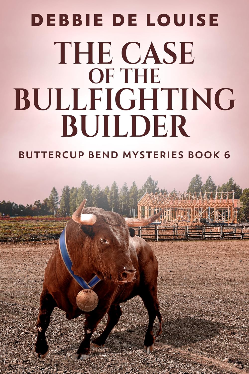 The Case of the Bullfighting Builder by Debbie De Louise book cover