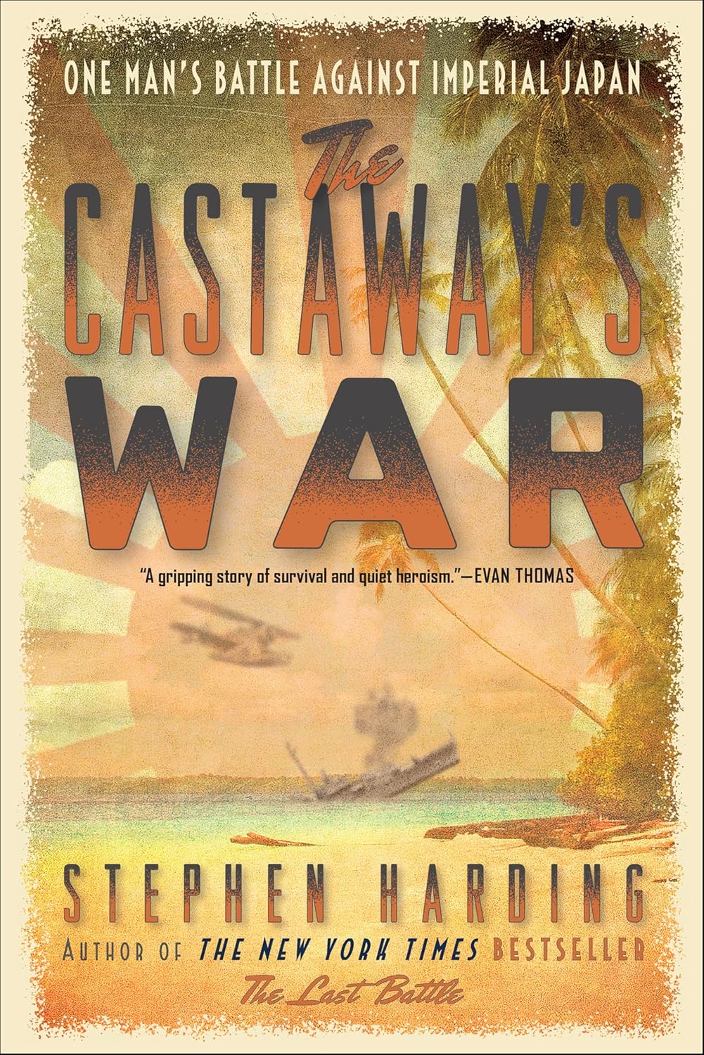 The Castaway’s War by Stephen Harding book cover