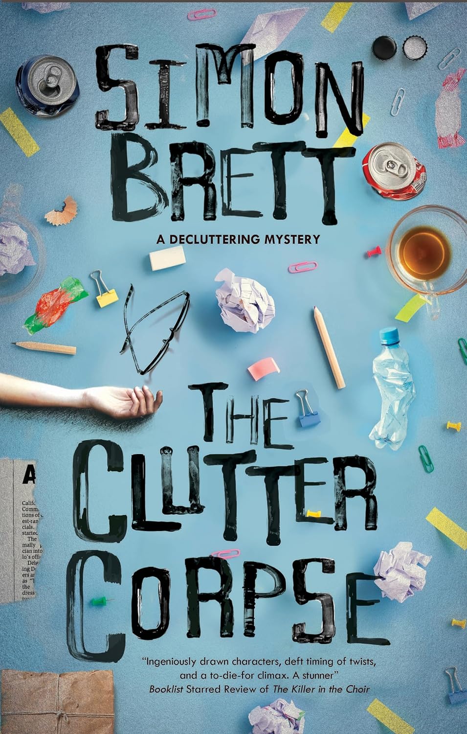 The Clutter Corpse by Simon Brett book cover