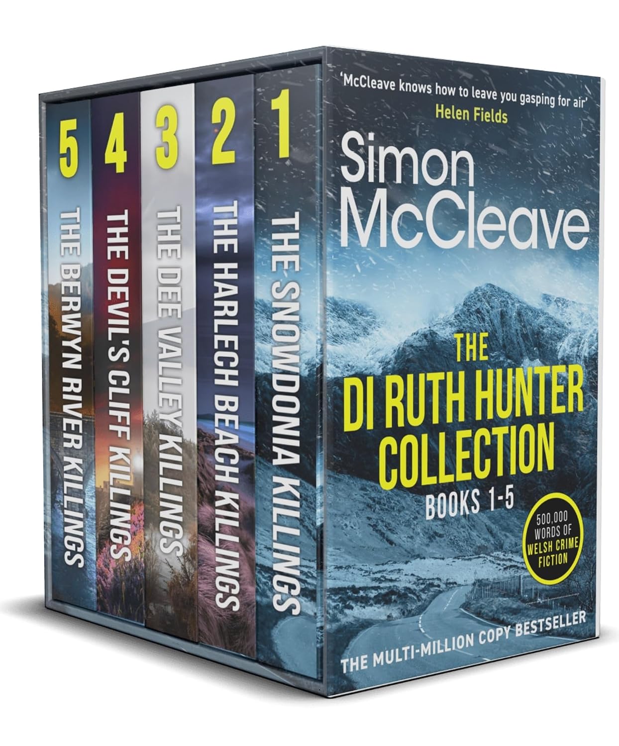 The DI Ruth Hunter Collection (Books 1–5) by Simon McCleave book cover