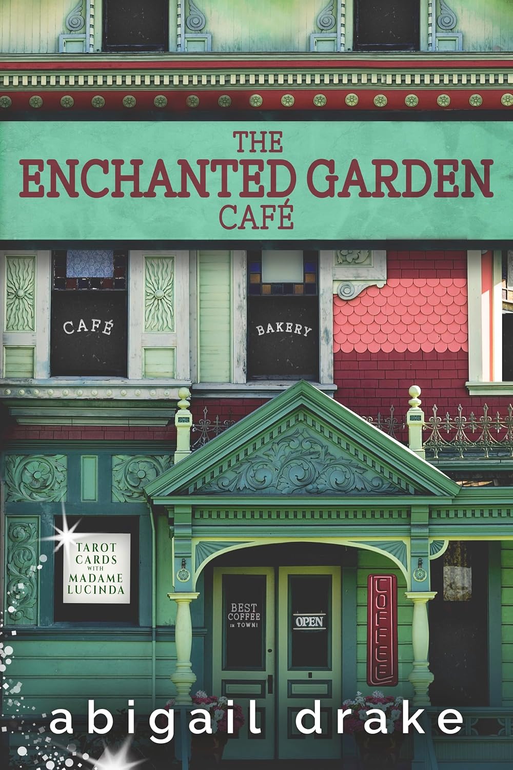 The Enchanted Garden Café by Abigail Drake book cover