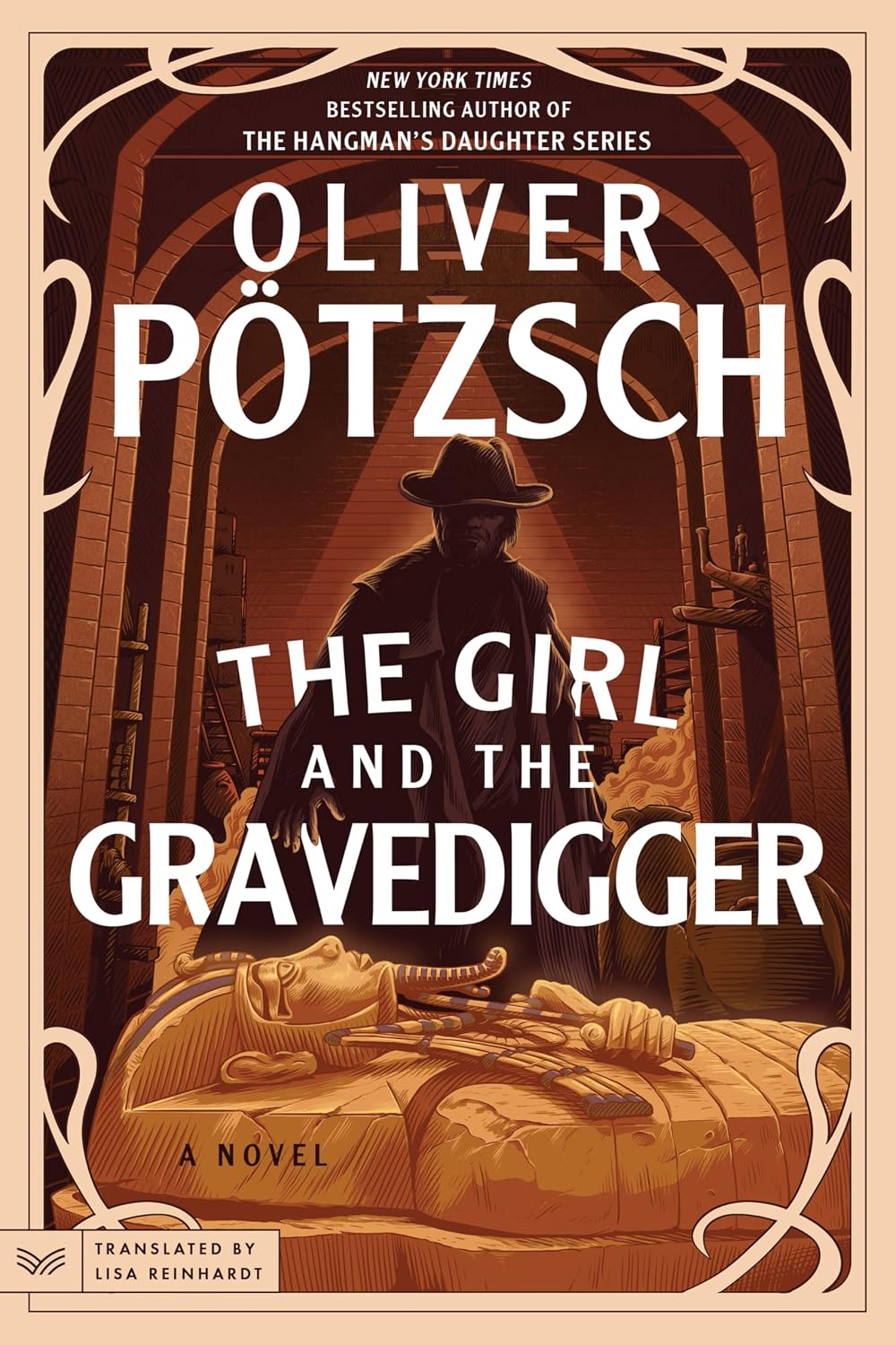 The Girl and the Gravedigger by Oliver Pötzsch book cover