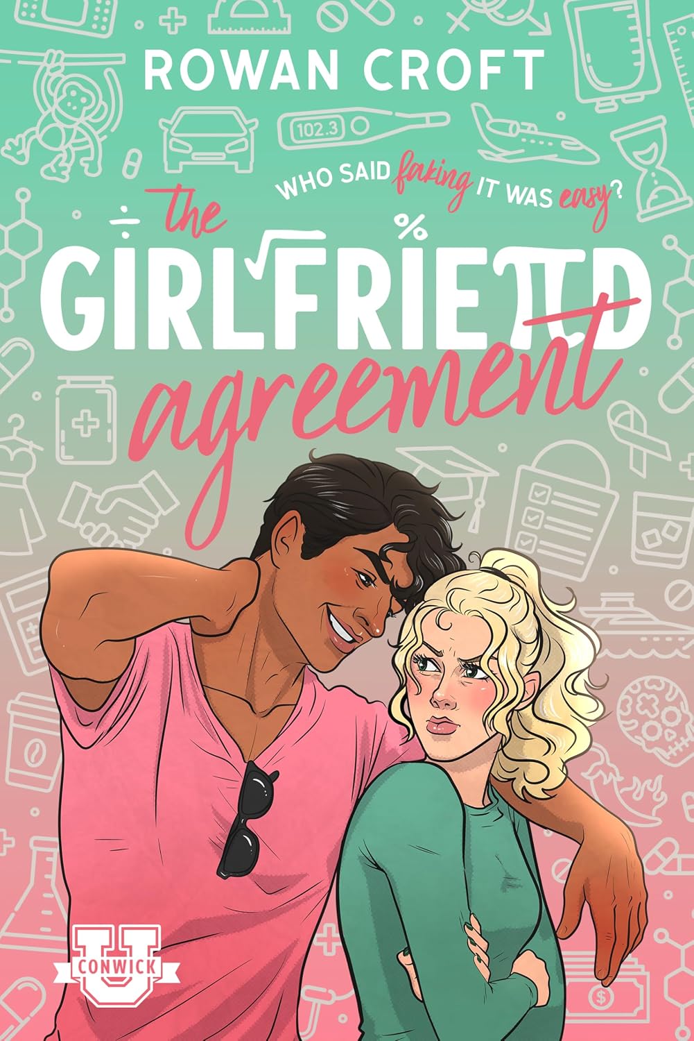 The Girlfriend Agreement by Rowan Croft book cover