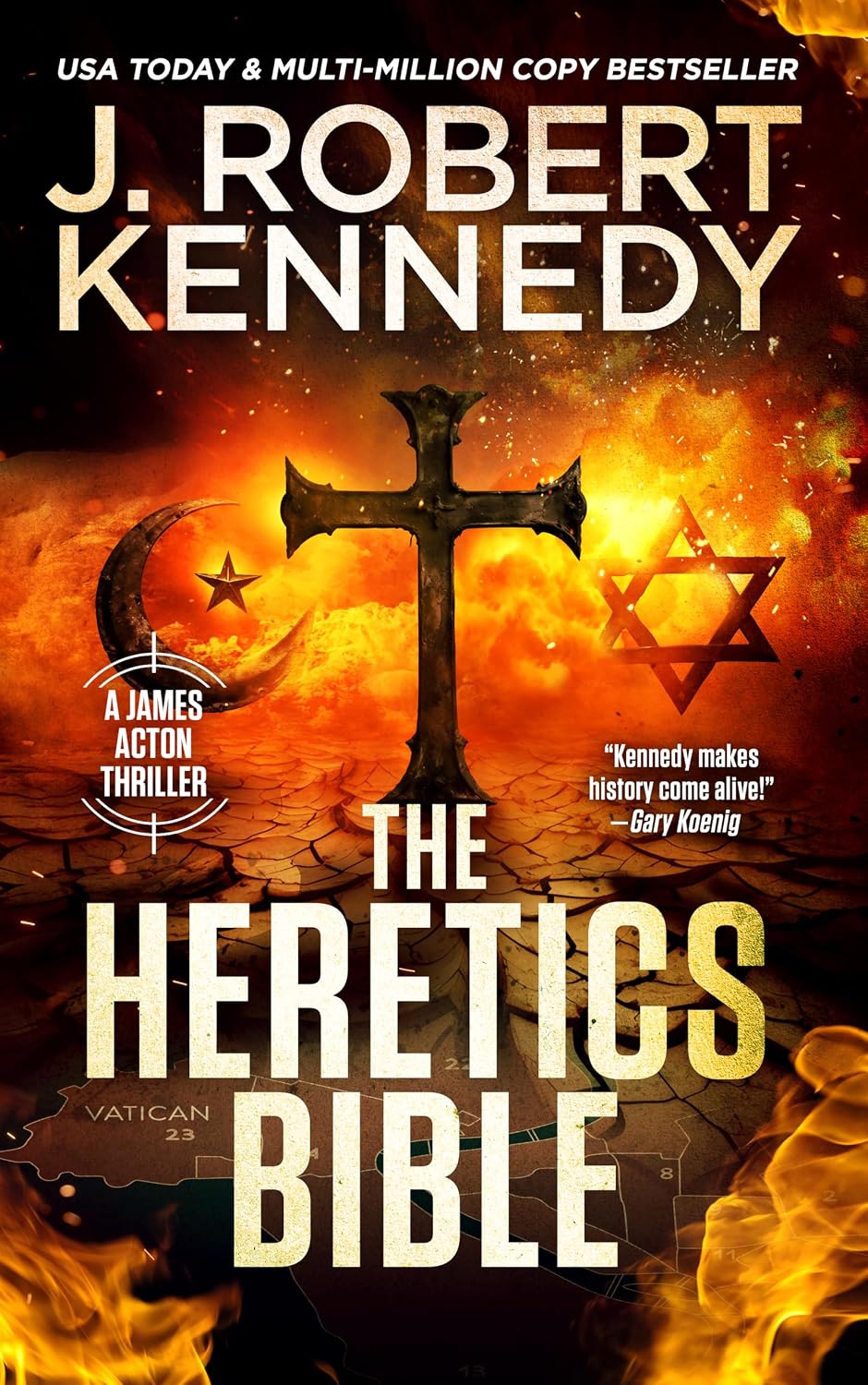 The Heretics Bible by J. Robert Kennedy book cover
