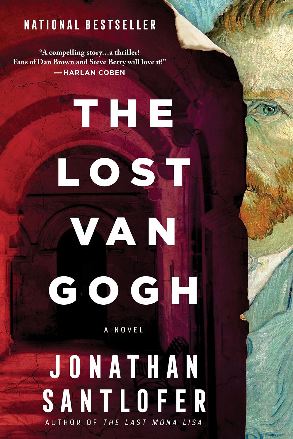 The Lost Van Gogh by Jonathan Santlofer book cover