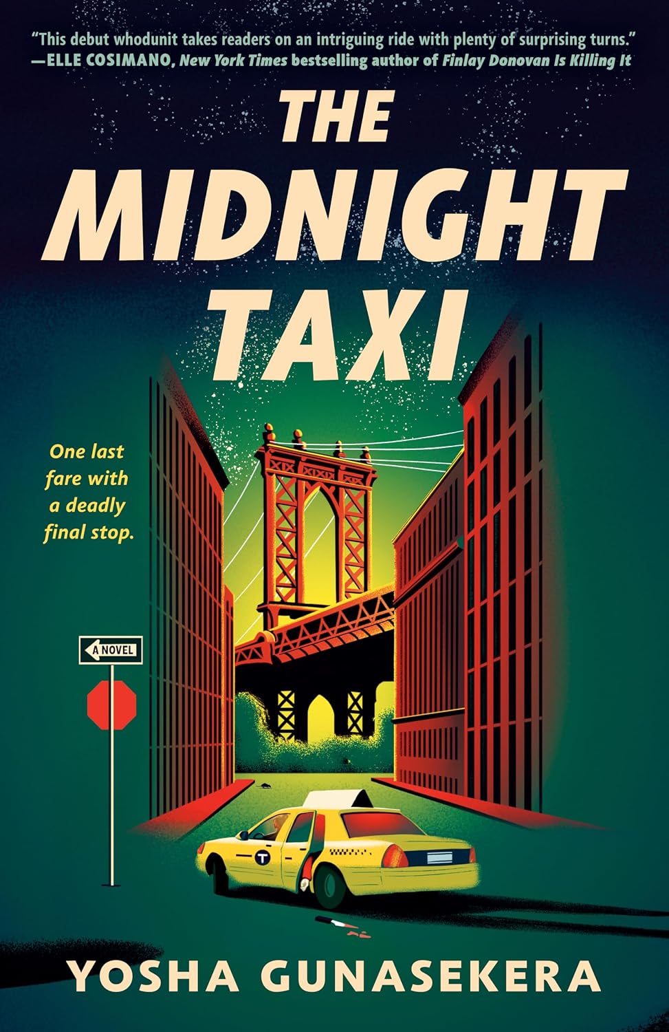 The Midnight Taxi by Yosha Gunasekera book cover