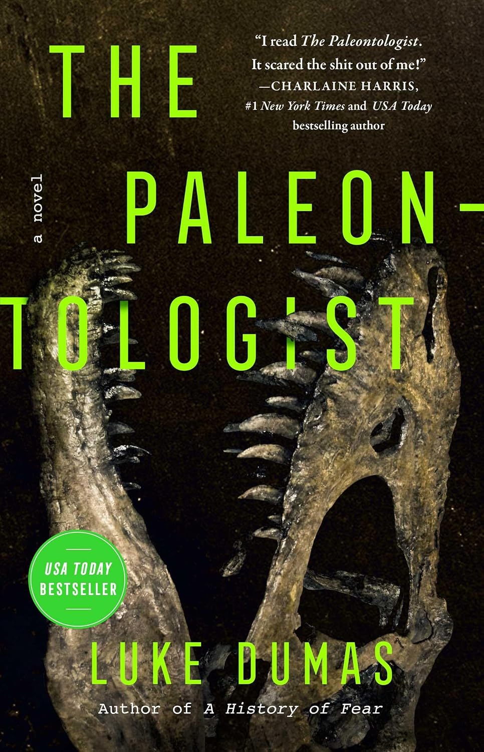 The Paleontologist by Luke Dumas book cover