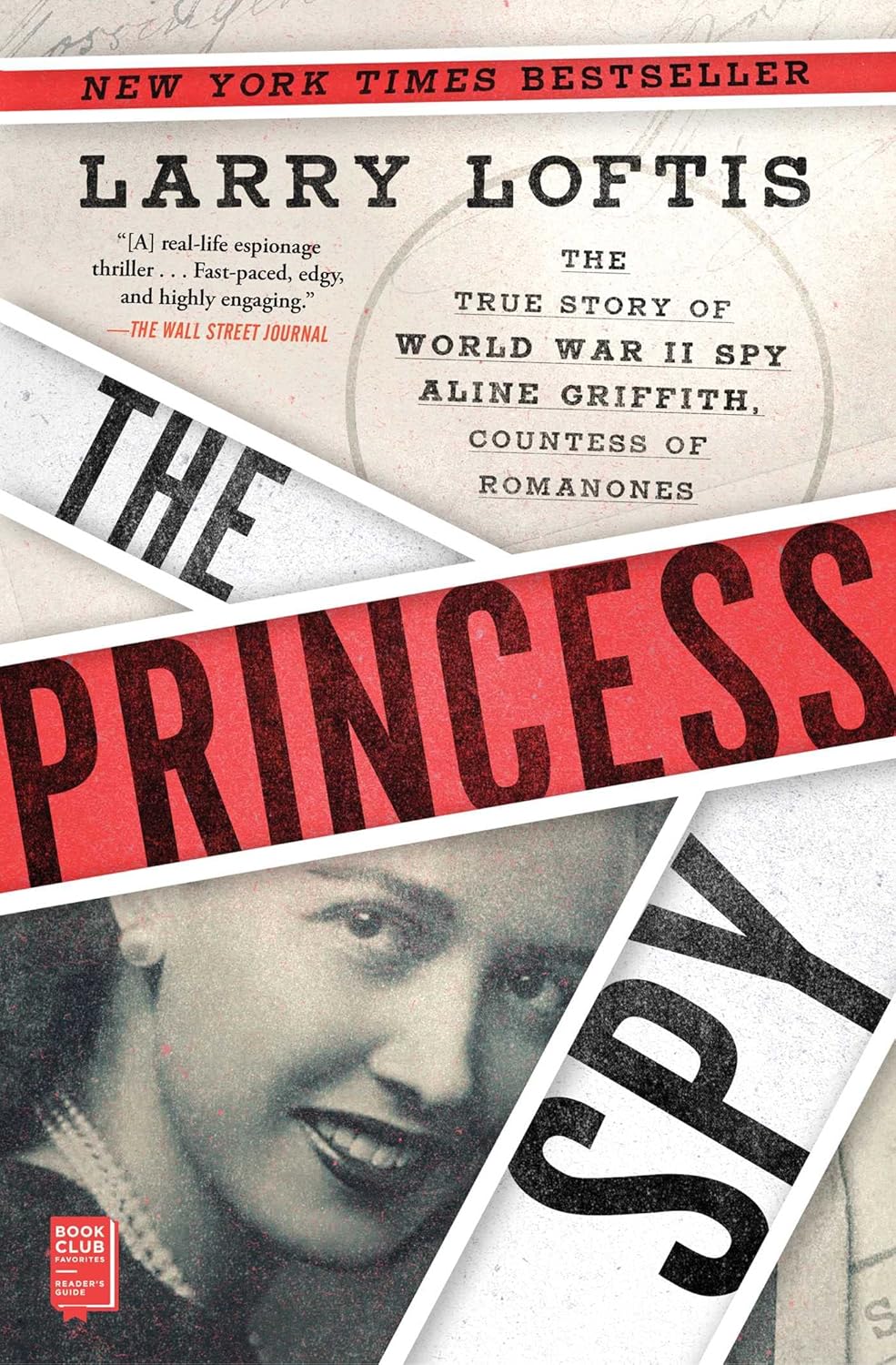 The Princess Spy by Larry Loftis book cover