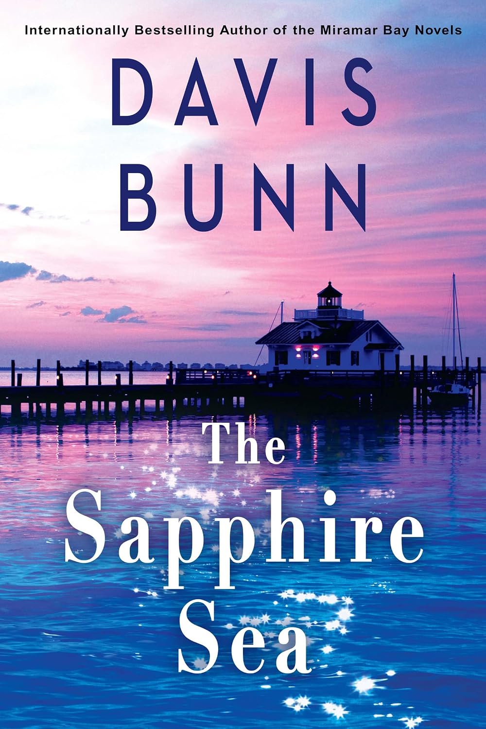 The Sapphire Sea by Davis Bunn book cover