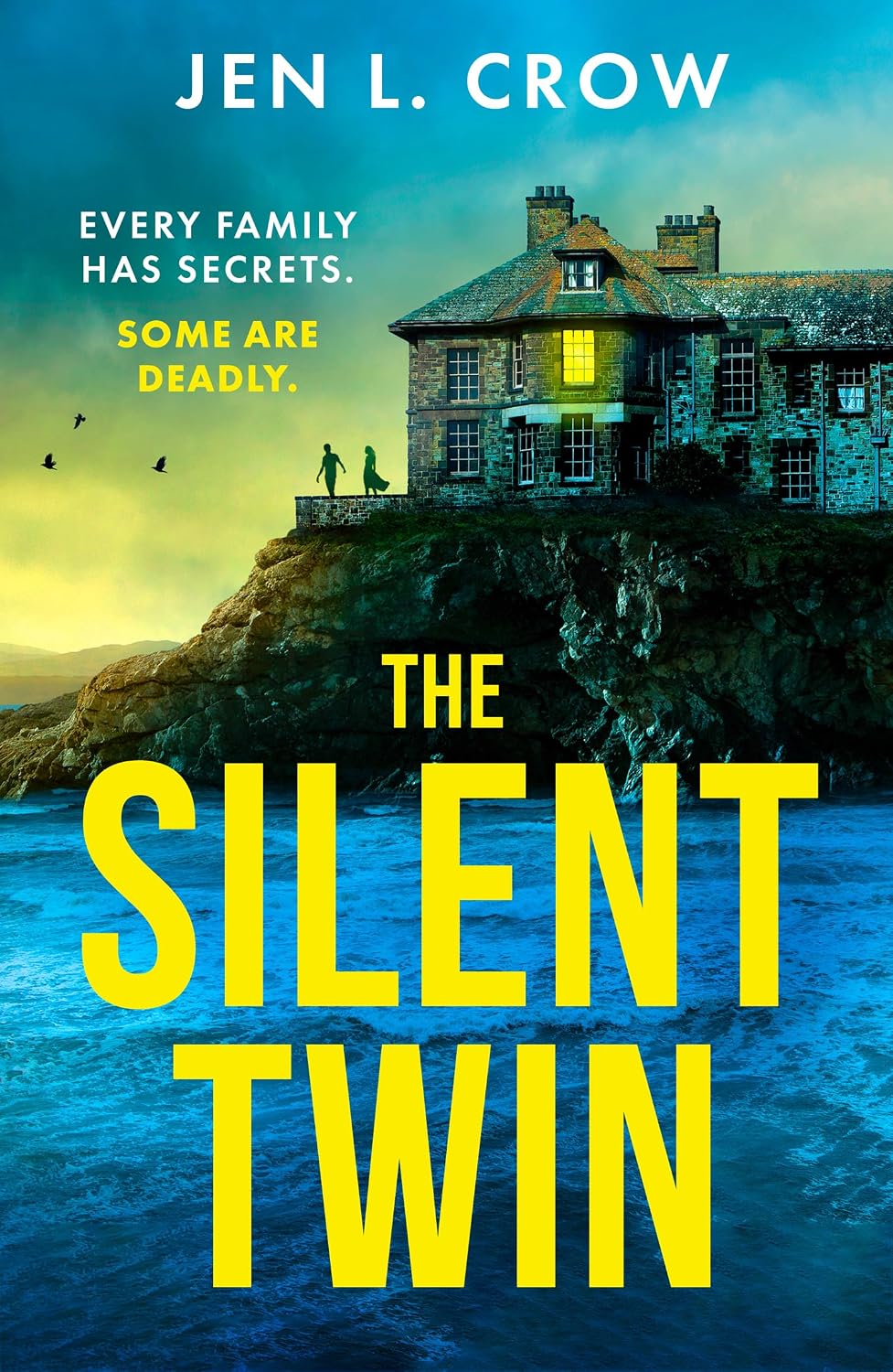 The Silent Twin by Jen L. Crow book cover