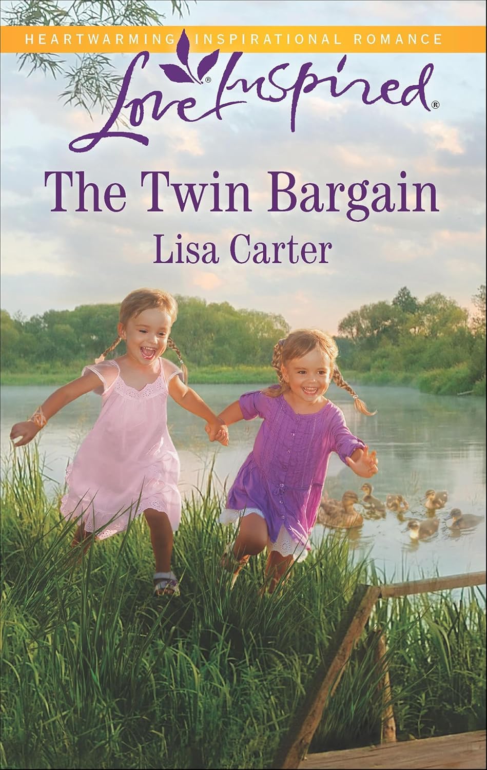 The Twin Bargain by Lisa Carter book cover
